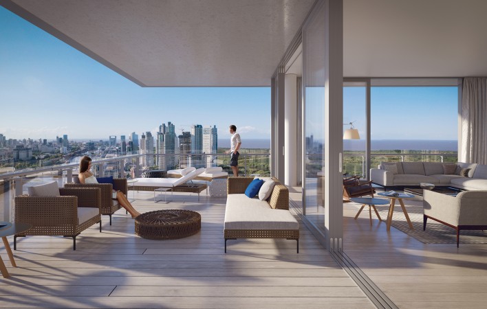DEPARTAMENTO A ESTRENAR EN PTO MADERO TORRE SLS 253 M2