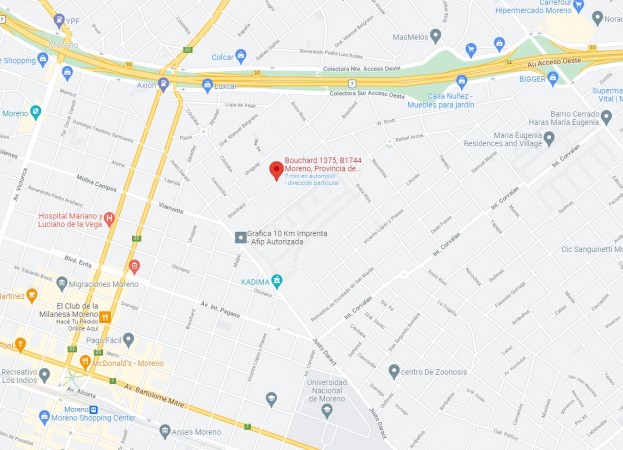 5500 m² a metros de Autopista Acceso Oeste, ideal complejo