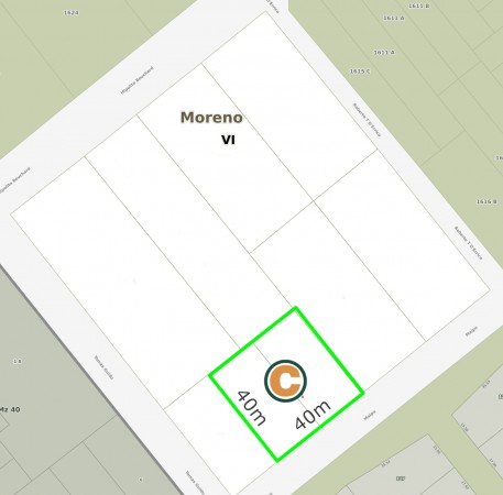 1600 m² con facil Acceso a Moreno centro y Autopista