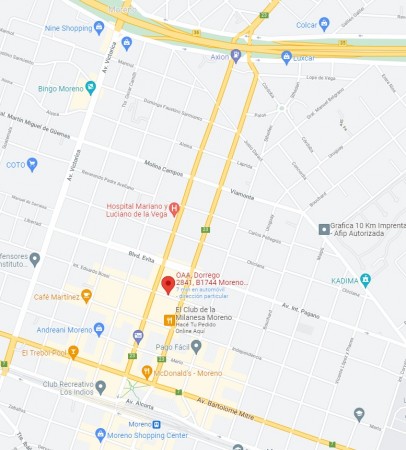 Terreno de 750 m² en Moreno Centro, entre España y Libertador