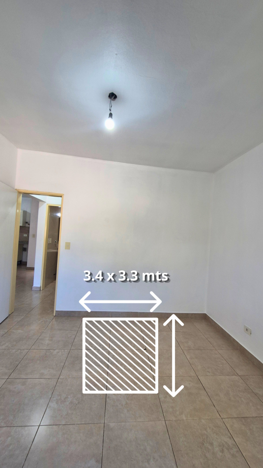 Alquiler Departamento 2 Ambientes Amplio a 450m Estacion Paso del Rey