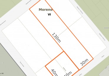 5500 m² a metros de Autopista Acceso Oeste, ideal complejo